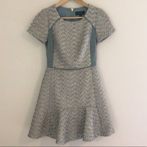 J. Crew Metallic Tweed Dress